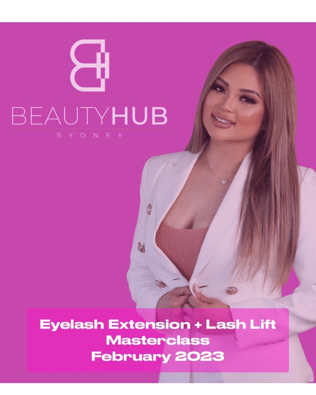 February 2023 Eyelash Extension + Lash Lift  Masterclass